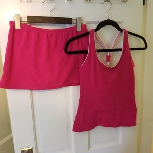 Lands End Tankini Bathing Suit